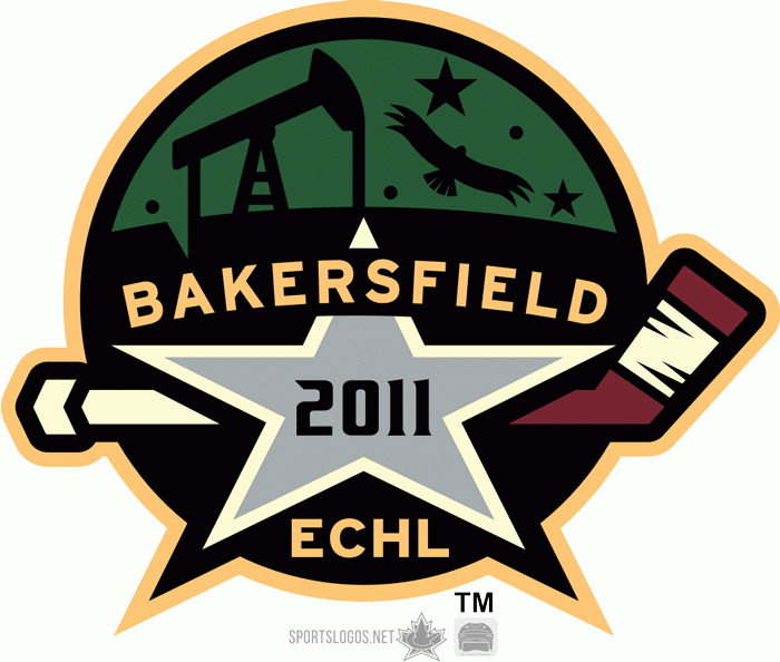 echl all-star game 2011 alternate logo iron on heat transfer